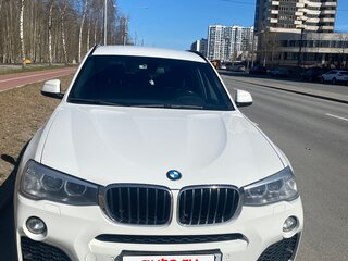 2014 BMW X3 20i xDrive II (F25) Рестайлинг, белый, 1780000 рублей, вид 2
