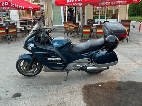 1996 Honda ST 1100, зелёный, 365000 рублей, вид 1