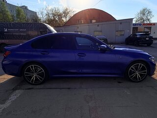 2020 BMW 3 серии 320d xDrive VII (G2x), синий, 4500000 рублей, вид 4