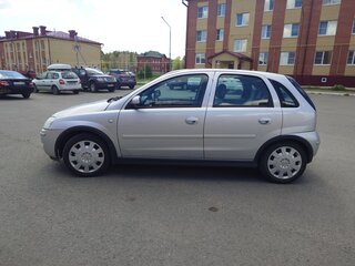 2004 Opel Corsa C Рестайлинг, серебристый, 360000 рублей, вид 4