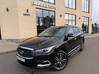 2017 Infiniti QX60 I Рестайлинг, чёрный, 2100000 рублей, вид 1