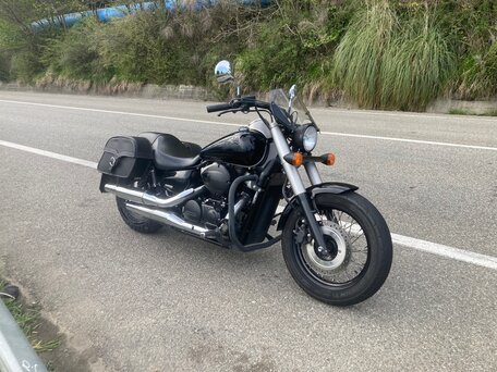 2011 Honda Shadow 750, чёрный, 610000 рублей, вид 4