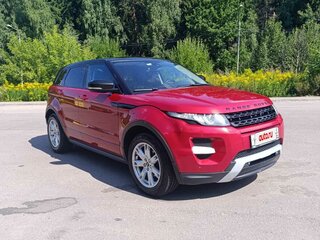 2012 Land Rover Range Rover Evoque 6-speed I, красный, 1850000 рублей, вид 4