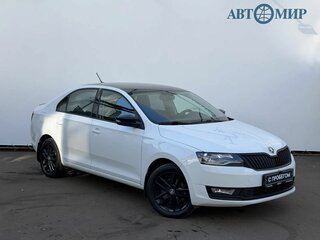 2019 Skoda Rapid I Рестайлинг, белый, 1275000 рублей, вид 3