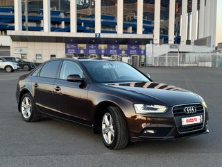 2013 Audi A4 IV (B8) Рестайлинг, коричневый, 1250000 рублей, вид 1