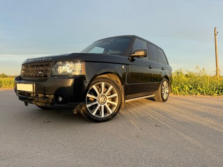 2011 Land Rover Range Rover III Рестайлинг 2, чёрный, 2200000 рублей, вид 1