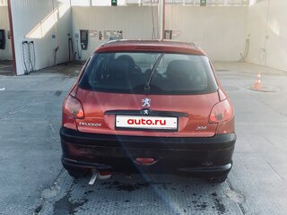 2004 Peugeot 206, красный, 250000 рублей, вид 4
