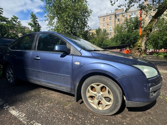 2005 Ford Focus II, синий, 420000 рублей - вид 4