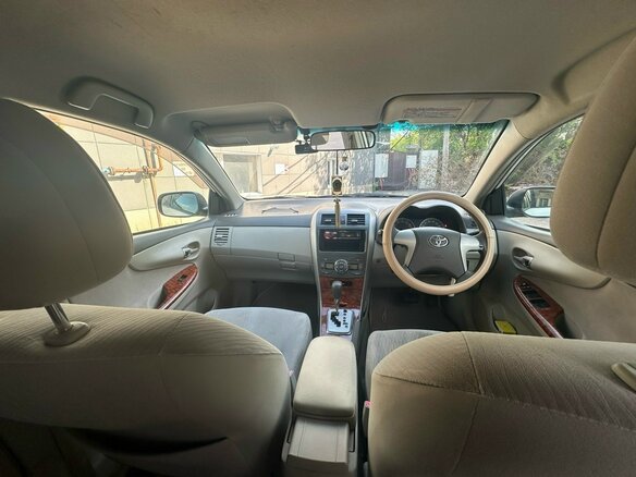 2008 Toyota Corolla Axio X (E140, E150) Рестайлинг, белый, 600000 рублей - вид 10