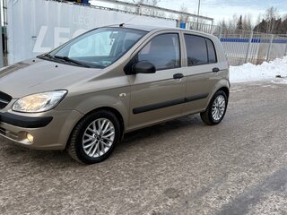 2008 Hyundai Getz I Рестайлинг, бежевый, 500000 рублей, вид 1