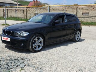 2007 BMW 1 серии 118i I (E81/E82/E87/E88) Рестайлинг, чёрный, 550000 рублей, вид 1