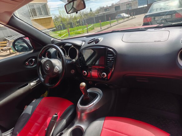 2014 Nissan Juke I, красный, 1250000 рублей - вид 14