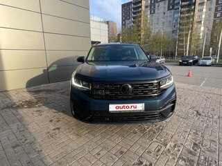 2020 Volkswagen Atlas I Рестайлинг, синий, 3750000 рублей, вид 2