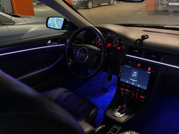 2003 Audi A6 II (C5) Рестайлинг, синий, 598000 рублей - вид 10