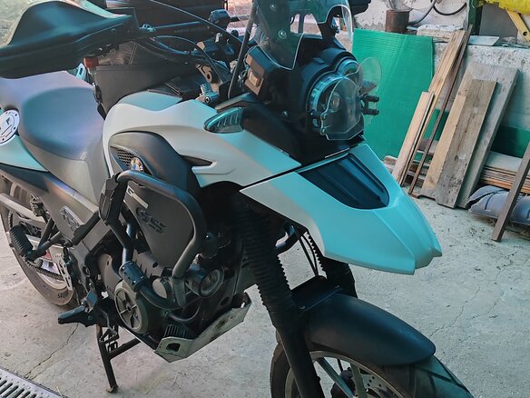 2012 BMW G 650 GS, белый, 450000 рублей - вид 8
