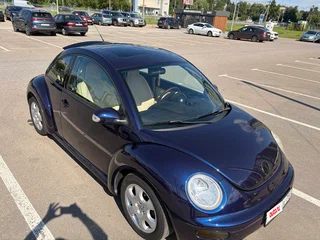 2002 Volkswagen Beetle I (A4), синий, 645000 рублей, вид 4