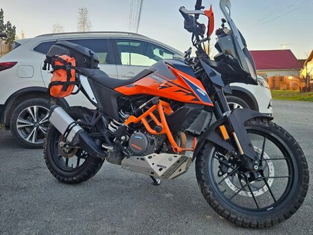 2022 KTM 390 Adventure, оранжевый, 650000 рублей, вид 1