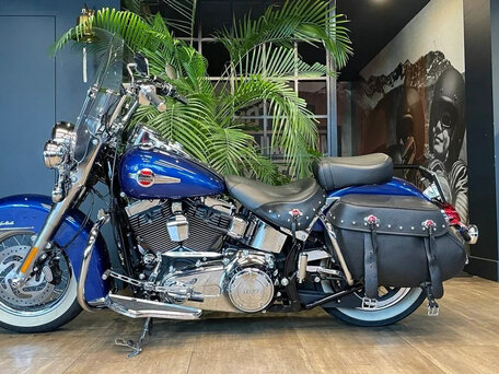 2015 Harley-Davidson Heritage, синий, 1850000 рублей, вид 1