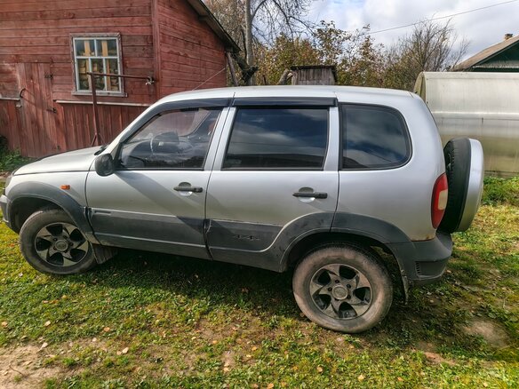 2008 Chevrolet Niva I, серебристый, 250000 рублей - вид 5