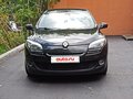 2012 Renault Megane III Рестайлинг, чёрный - вид 1
