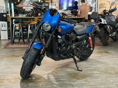 2018 Harley-Davidson Street Rod, синий, 850000 рублей, вид 2