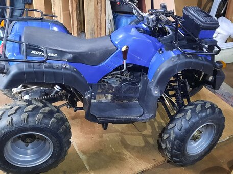 2013 Motoland ATV 200U, синий, 75000 рублей, вид 2