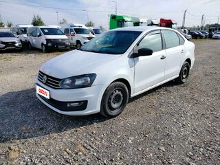2019 Volkswagen Polo V Рестайлинг, белый, 483600 рублей, вид 3