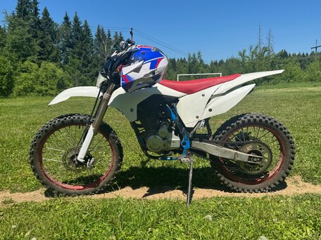 2016 Motoland CRF250 Enduro, белый, 105000 рублей, вид 1