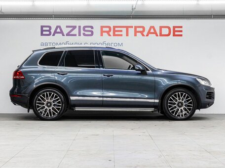 2014 Volkswagen Touareg II, серый, 1730000 рублей, вид 4