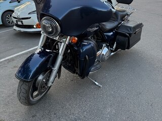 2012 Harley-Davidson Street Glide, синий, 1100000 рублей, вид 2