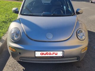 2002 Volkswagen Beetle I (A4), серебристый, 600000 рублей, вид 2