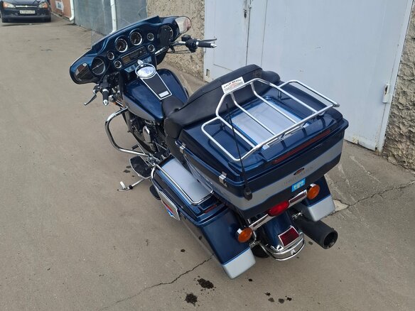 2001 Harley-Davidson Electra Glide, синий, 530000 рублей - вид 3