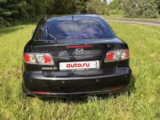 2006 Mazda 6 I (GG) Рестайлинг, чёрный, 410000 рублей, вид 4