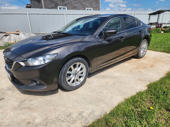 2016 Mazda 6 III (GJ) Рестайлинг, коричневый, 1500000 рублей