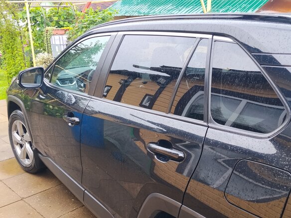2020 Toyota RAV4 V (XA50), чёрный - вид 8