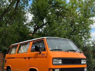 1990 Volkswagen Transporter Syncro T3, оранжевый, 2800000 рублей, вид 4