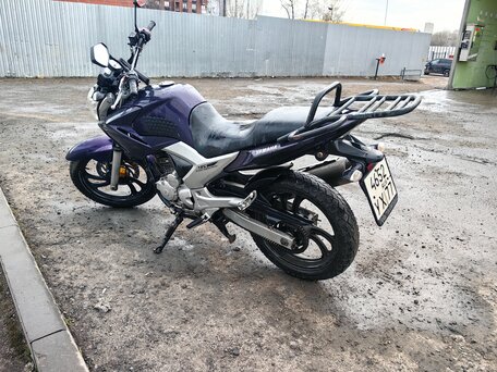 2016 Yamaha YS250 Fazer, фиолетовый, 199999 рублей, вид 2