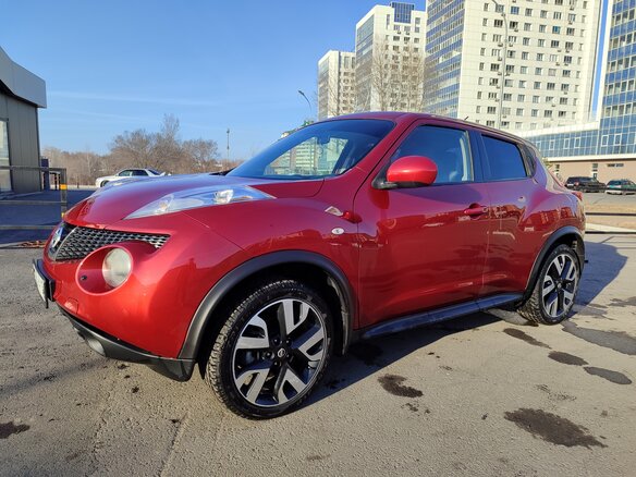 2013 Nissan Juke I, красный, 1000000 рублей - вид 12