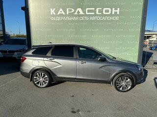 2021 Lada (ВАЗ) Vesta SW Cross I, серый, 1100000 рублей, вид 4