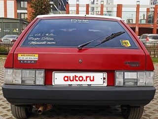 1992 Lada (ВАЗ) 2108, красный, 350000 рублей, вид 2