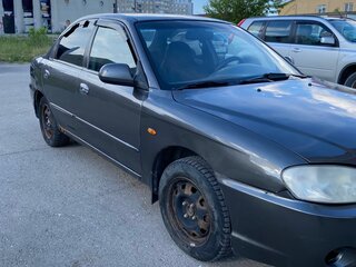 2005 Kia Spectra I Рестайлинг 2, серый, 180000 рублей, вид 3