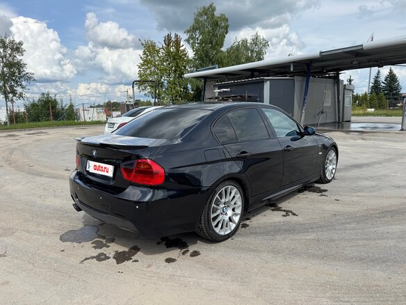 2008 BMW 3 серии 325i V (E90/E91/E92/E93) Рестайлинг, чёрный, 1200000 рублей - вид 14