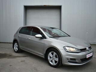 2013 Volkswagen Golf VII, серебристый, 1349000 рублей, вид 3