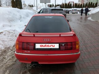 1991 Audi 80 IV (B3), красный, 100000 рублей, вид 3