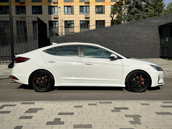 2019 Hyundai Elantra Sport VI (AD) Рестайлинг, белый - вид 8