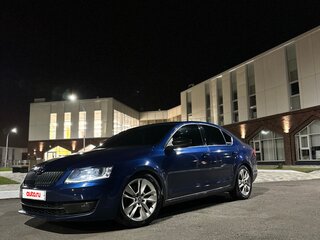 2015 Skoda Octavia III (A7), синий, 1400000 рублей, вид 2