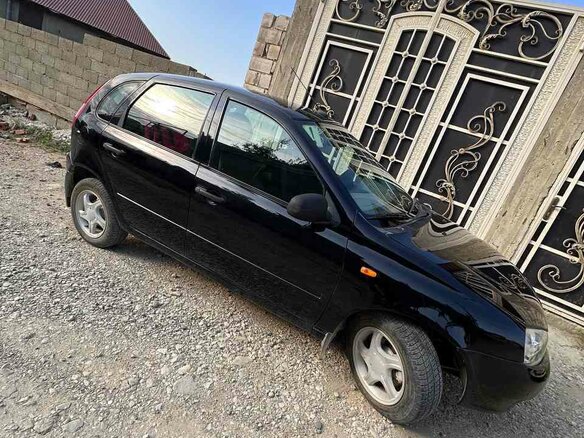 2012 Lada (ВАЗ) Kalina I, чёрный, 390000 рублей - вид 2