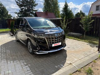 2021 Toyota Alphard III Рестайлинг, чёрный, 5400000 рублей, вид 1