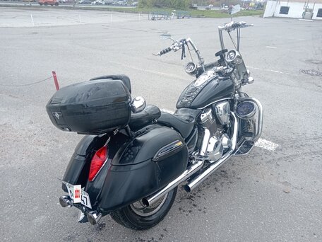 2002 Honda VTX 1800, чёрный, 720000 рублей, вид 1