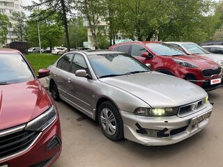 2000 Mitsubishi Galant VIII Рестайлинг, серебристый, 150000 рублей, вид 4